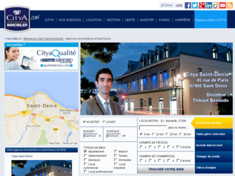 saint-denis.citya.com website preview