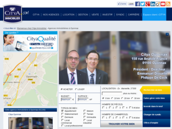 oyonnax.citya.com website preview