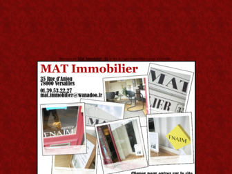 mat-immobilier.fr website preview