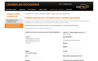carnext.lpfr.fr website preview