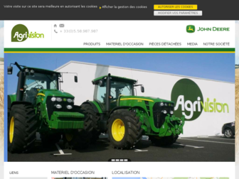 agrivision.concession-jd.com website preview