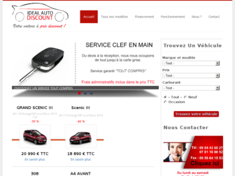 idealautodiscount.fr website preview