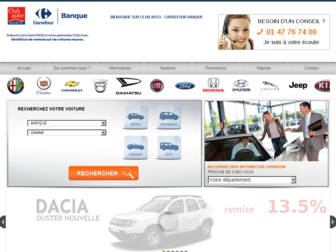 clubauto-carrefour-banque.com website preview