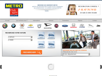 clubauto-metro.com website preview