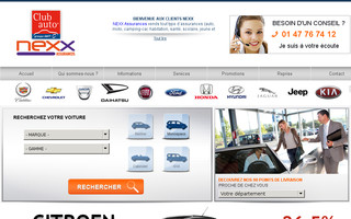 clubauto-nexx-assurances.com website preview