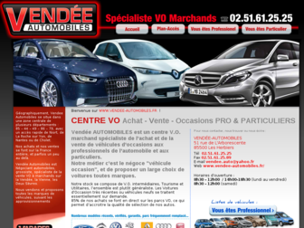 vendee-automobiles.fr website preview