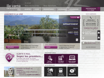 ileverte-immobilier.fr website preview