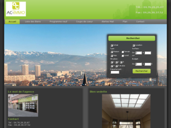 ac-immobilier-grenoble.com website preview