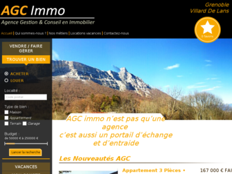 agcimmo.fr website preview