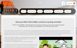 mon-coachimmo.com website preview