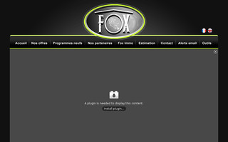 fox-immo.com website preview
