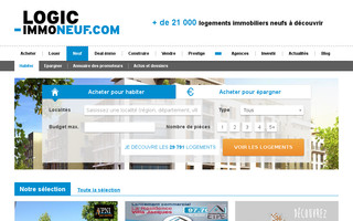 neuf.logic-immo.com website preview