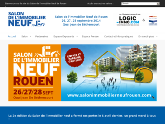 salonimmobilierneufrouen.com website preview
