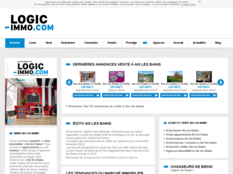 aix-les-bains.logic-immo.com website preview