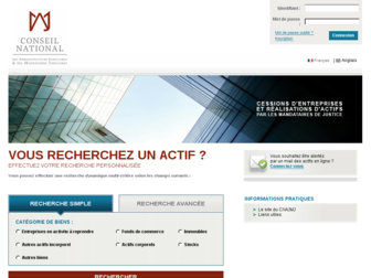 ventes-actifs.cnajmj.fr website preview