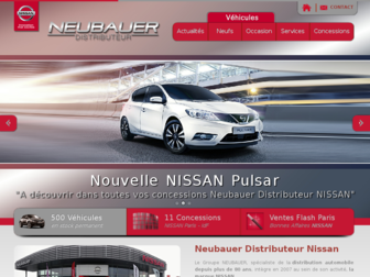 neubauer-nissan.fr website preview