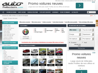 alfa-romeo.auto-selection.com website preview