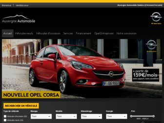 auvergne-automobile.fr website preview