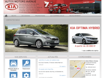 kia-besancon.fr website preview