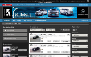 mercedes-metz.com website preview