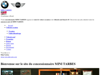 mini-tarbes.eden-auto.com website preview
