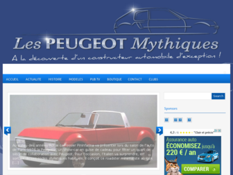 les-peugeot-mythique.com website preview