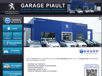 garage-peugeot-clisson.fr website preview