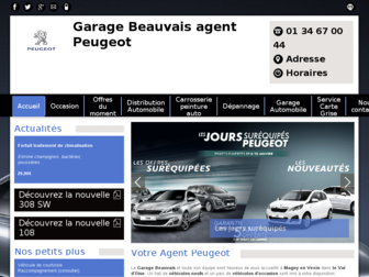 garagebeauvais.com website preview