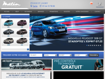 peugeot-lagny.fr website preview