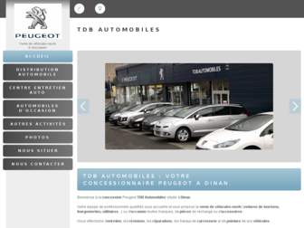 tdb-peugeot-dinan.fr website preview