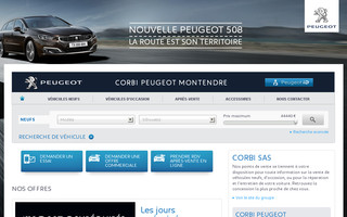 corbi.fr website preview