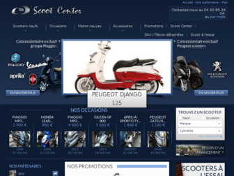 peugeot-motoscoot.com website preview
