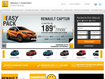 renault-chartres.fr website preview