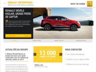 corporate-sales.renault.com website preview