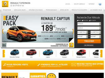 renault-epernon.fr website preview