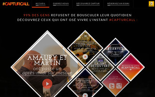 capturcall.fr website preview