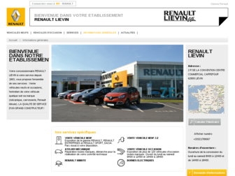 renault-lievin.fr website preview