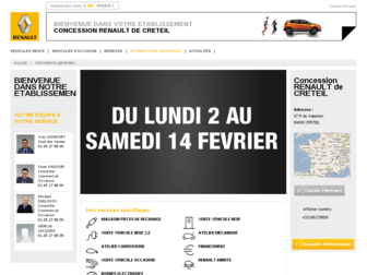 renault-creteil.fr website preview