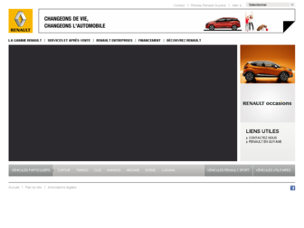 renault-guyane.fr website preview