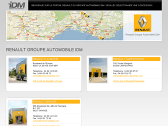 renault-idm.com website preview