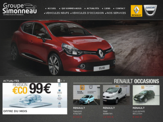 groupe-simonneau.fr website preview