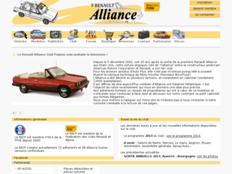 renault-alliance-club-passion.com website preview