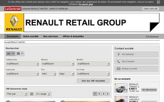 renault-occasion-nantes.com website preview