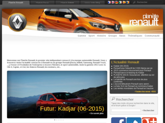 planeterenault.com website preview