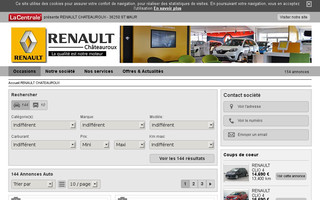 renaultchateauroux.com website preview