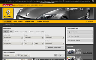 renaultsavy91.com website preview