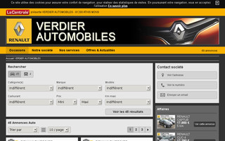 renault-occasions-verdier.com website preview