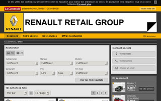 renault-occasion-brest29.com website preview