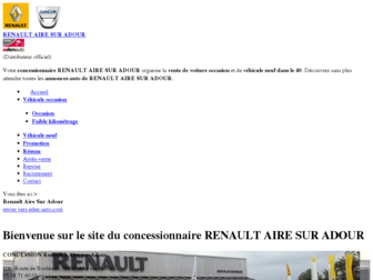 renault-aire-sur-adour.eden-auto.com website preview