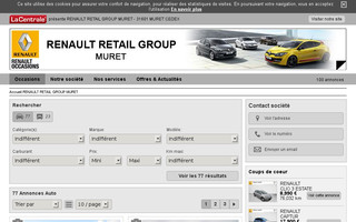 occasions-renault-toulouse-muret.com website preview